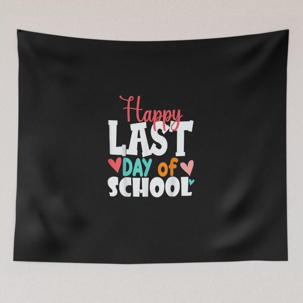 Item preview, Happy Last Day of School T-Shirt Students and Teachers Gif designed and sold by favianjeterhare.