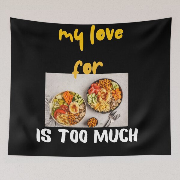Item preview, Mi amor por los tazones veganos es demasiado designed and sold by SolSel ⭐⭐⭐⭐⭐.