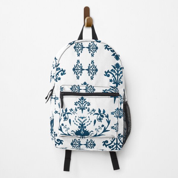 Item preview, Damask Blue & White designed and sold by Almanzart.