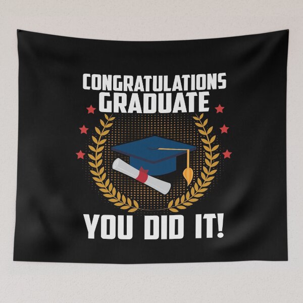 Item preview, Funny Class of 2022 Graduate, You did it Congratulations designed and sold by Lara Jalade.
