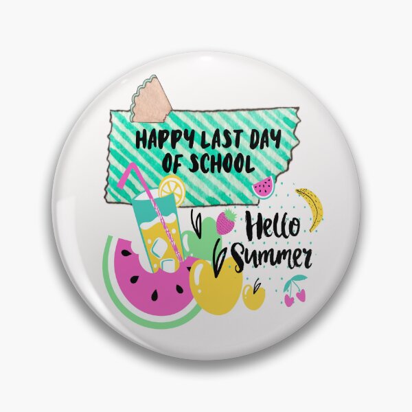 Item preview, Happy Last Day Of School Hello Summer designed and sold by ZubiyaArt.