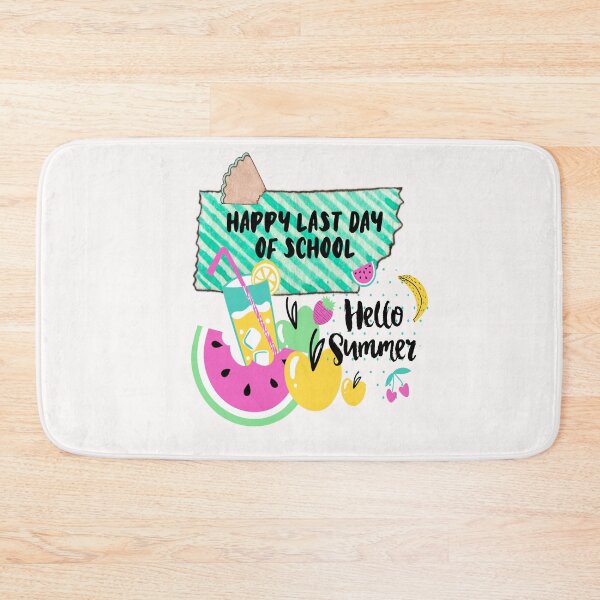 Item preview, Happy Last Day Of School Hello Summer designed and sold by ZubiyaArt.