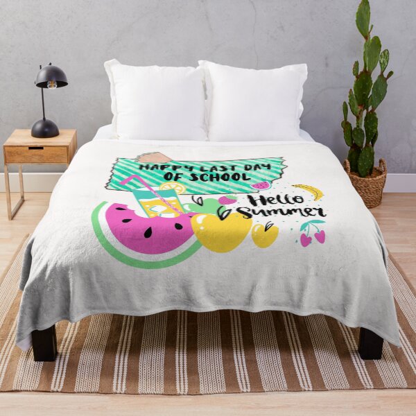 Item preview, Happy Last Day Of School Hello Summer designed and sold by ZubiyaArt.