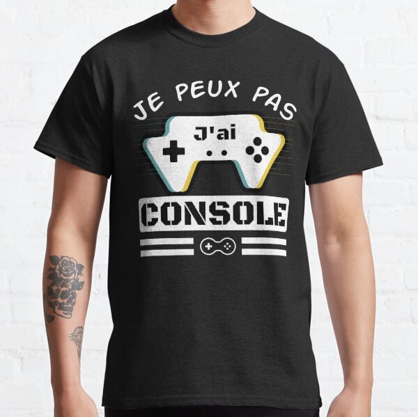 manette console jeux, idée cadeau, geek, console' T-shirt Homme