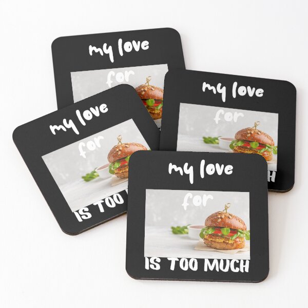 Item preview, Mi amor por las hamburguesas veganas es demasiado designed and sold by SolSel ⭐⭐⭐⭐⭐.
