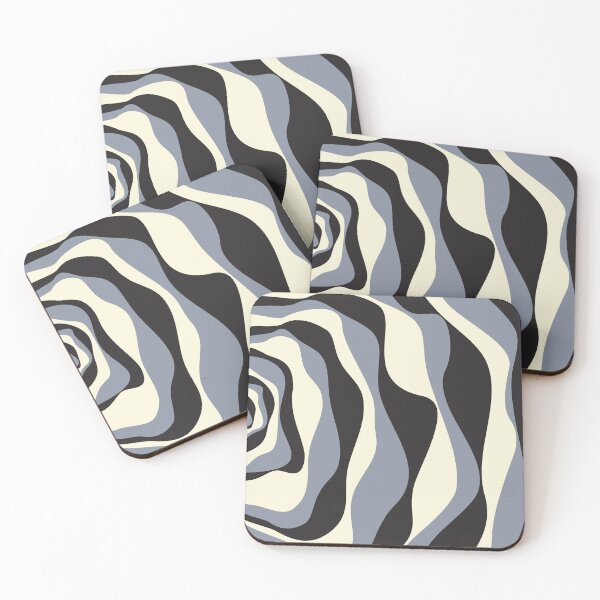 Item preview, Ebb and Flow 4 - Black, Gray and Cream  designed and sold by LAEC-Shop.