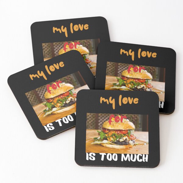 Item preview, Mi amor por las hamburguesas veganas es demasiado designed and sold by SolSel ⭐⭐⭐⭐⭐.