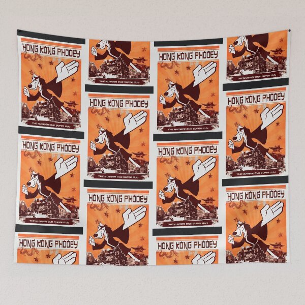Item preview, Funny Hong Kong Phooey Poster designed and sold by LukaKingat.