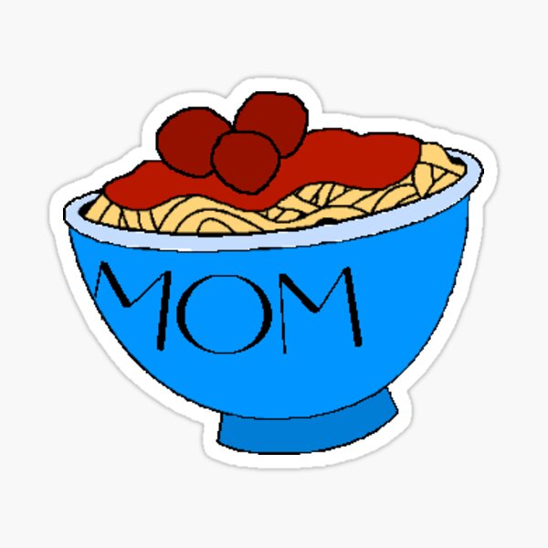 Spaghetti de maman Sticker