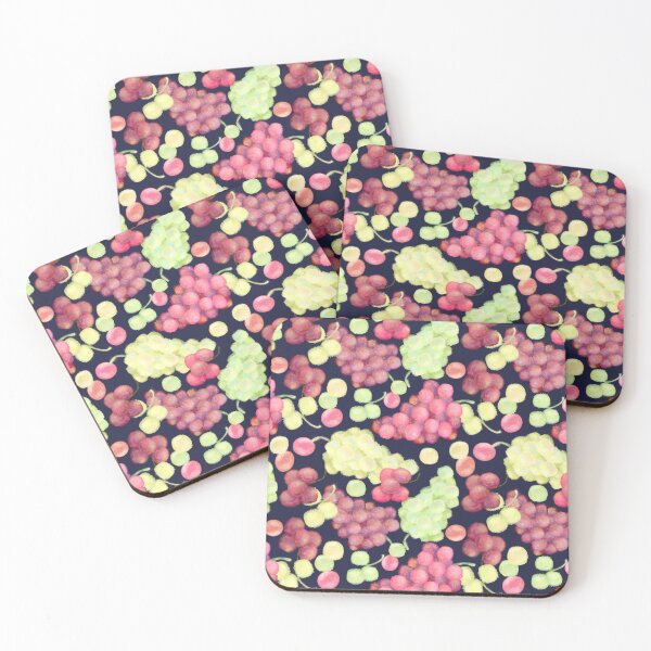 Item preview, Red x White tiny Grapes Dark designed and sold by IcyArtShop.
