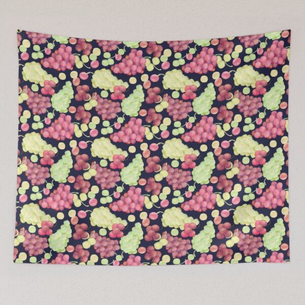 Item preview, Red x White tiny Grapes Dark designed and sold by IcyArtShop.