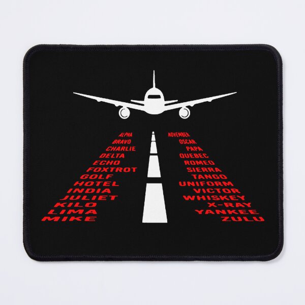 Item preview, Phonetic Alphabet Airplane Pilot Flying Aviation designed and sold by urban-design.