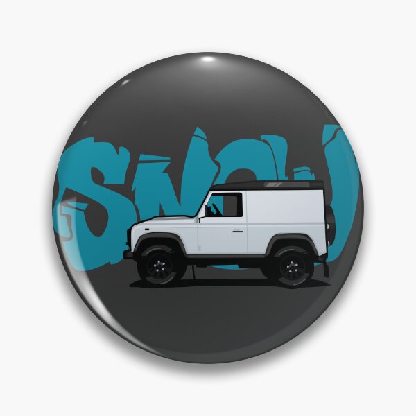 Item preview, British OFFROAD - Snow white (Classic) 4x4 designed and sold by SketchNinja.