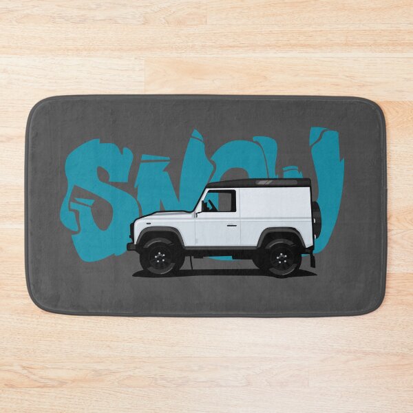 Item preview, British OFFROAD - Snow white (Classic) 4x4 designed and sold by SketchNinja.