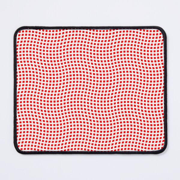 Artikelvorschau, Wavy Weave White on Red Repeat 5748 entworfen und verkauft von Art in My Loft.