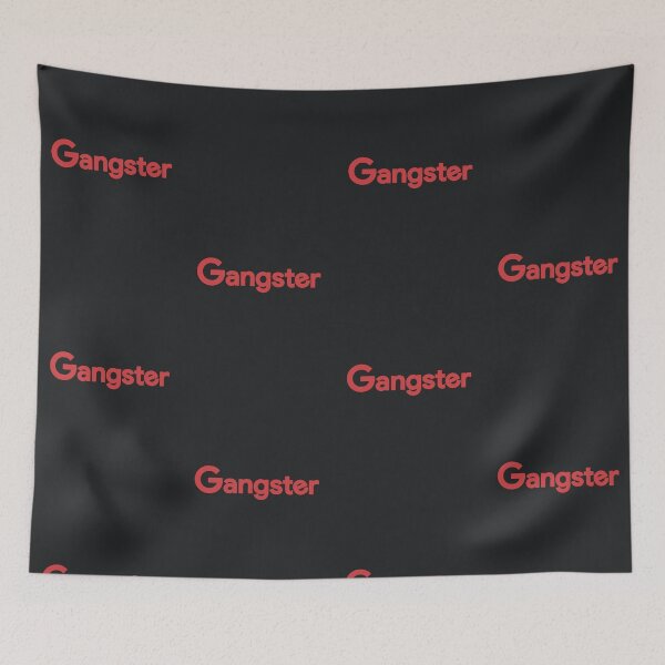 Item preview, Gangster w Red Letters Worn By Pauly D designed and sold by LukaKingat.