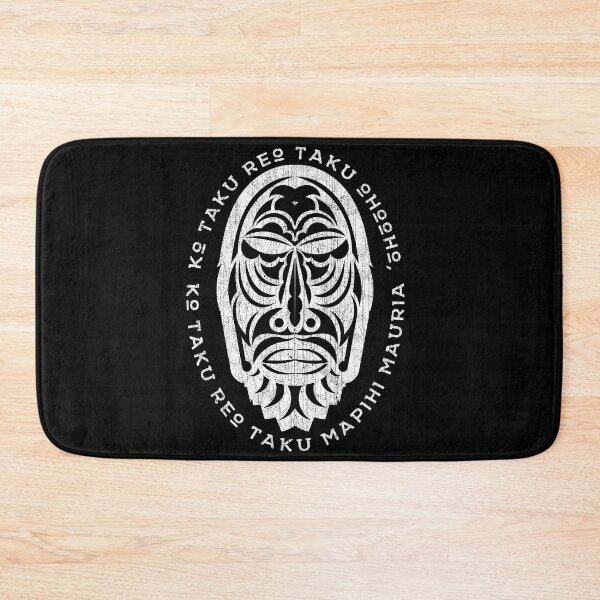 Item preview, Maori Language & Culture Proverb, Traditional Warrior Mask Design designed and sold by Proverbial Wisdom Design.