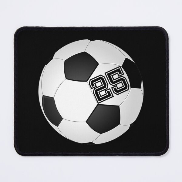 Item preview, Football Soccer Player Jersey No 25 Back Number 25 Ball Sport Sticker Gift Sticker designed and sold by ximenagene.