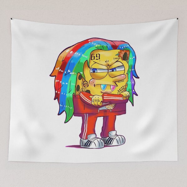 Item preview, Gifts Idea 6Ix9Ine Spongebob Gifts For Fan designed and sold by Harperscott.