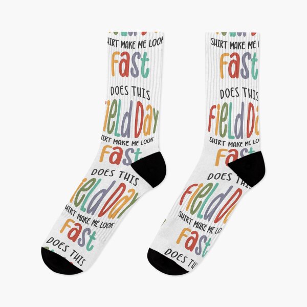 Item preview, Does This Field Day Tee Make Me Look Fast Funny School designed and sold by cidolopez.
