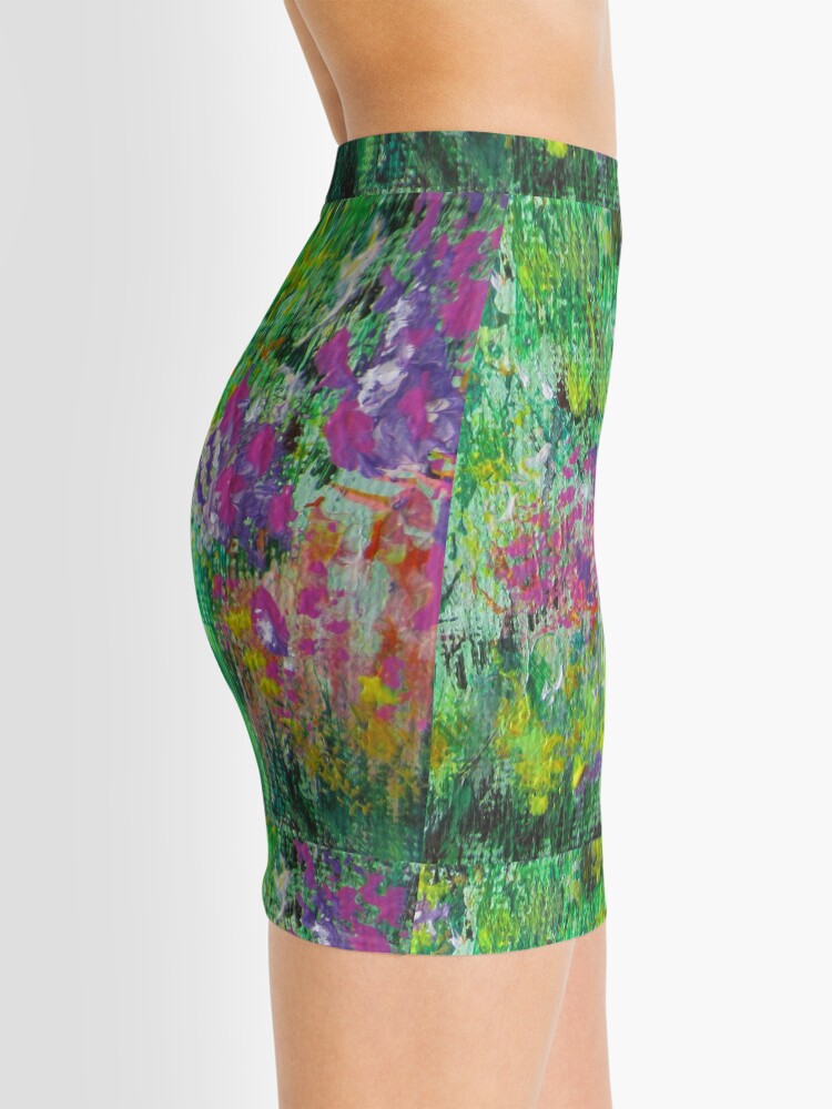 Alternate view of Floral sketch Mini Skirt