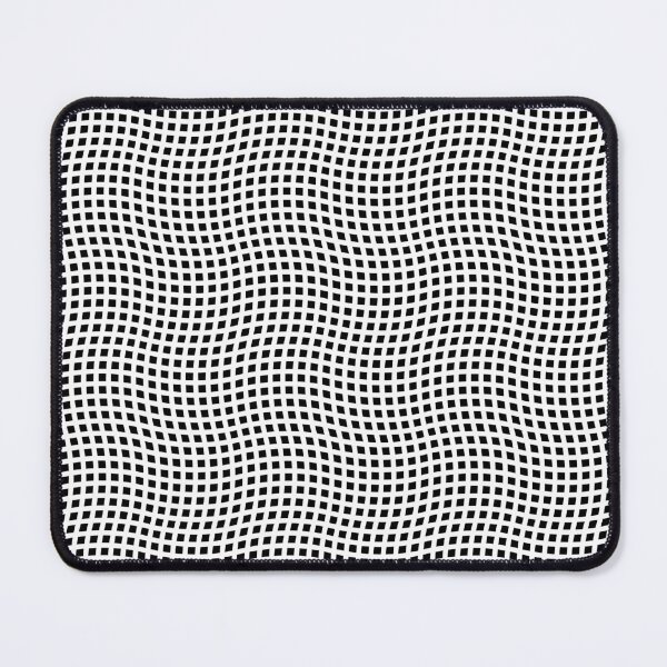 Artikelvorschau, Wavy Weave White on Black Repeat 5748 entworfen und verkauft von Art in My Loft.