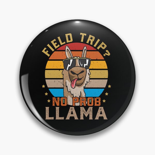 Item preview, Field Trip No Prob Llama Fun Field Day Teachers and students designed and sold by Bjar Hani.