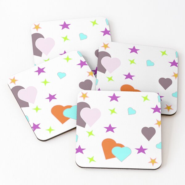 Item preview, harts and stars pattern  designed and sold by Crazyideeas.