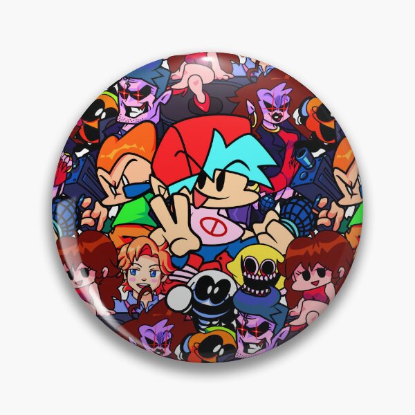 Item preview, Friday Night Funkin Main Characters designed and sold by ABPdesign.