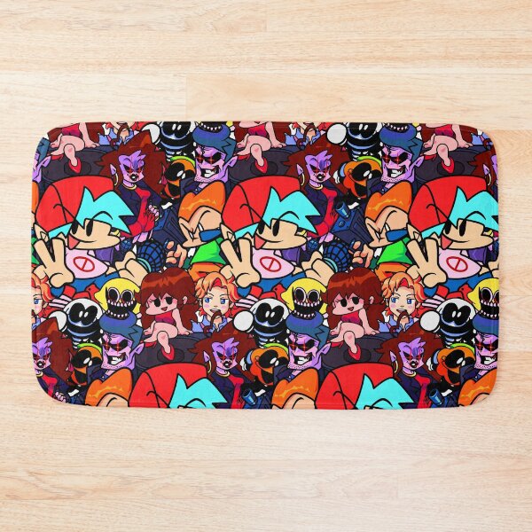 Item preview, Friday Night Funkin Main Characters designed and sold by ABPdesign.