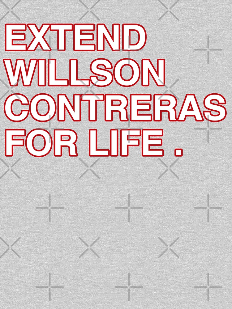 Extend Willson Contreras For Life  Essential T-Shirt for Sale by Bjar Hani