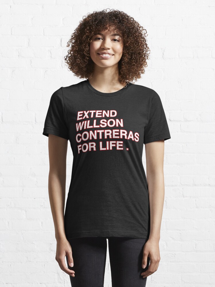 Extend Willson Contreras For Life  Essential T-Shirt for Sale by Bjar Hani