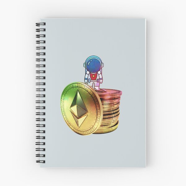 Item preview, Ethereum Crypto coins - astronaut designed and sold by Crypmetal.