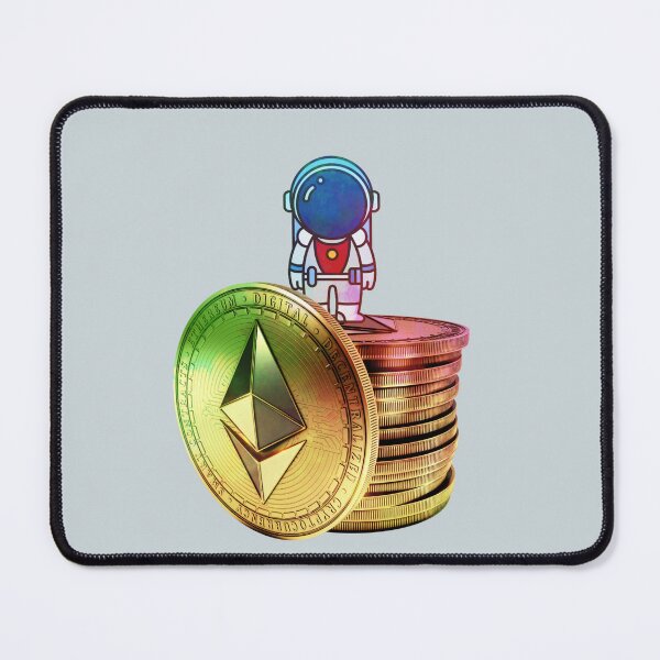 Item preview, Ethereum Crypto coins - astronaut designed and sold by Crypmetal.