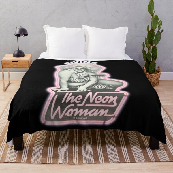 Item preview, DIVINE - Vintage Broadway style Poster Art bill -The neon woman Classic designed and sold by zodywiensqh.