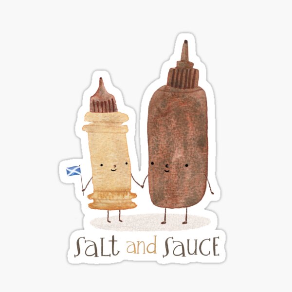Salt and Sauce Sticker