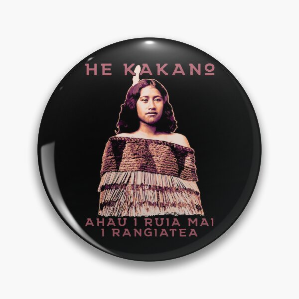 Item preview, Maori Language Proverb "Rangiatea". Traditional Maori Vintage Costume Portrait designed and sold by Proverbial Wisdom Design.