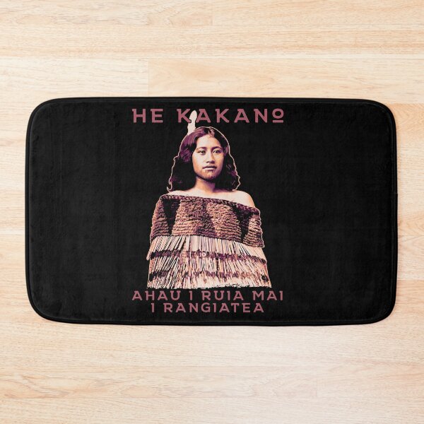Item preview, Maori Language Proverb "Rangiatea". Traditional Maori Vintage Costume Portrait designed and sold by Proverbial Wisdom Design.