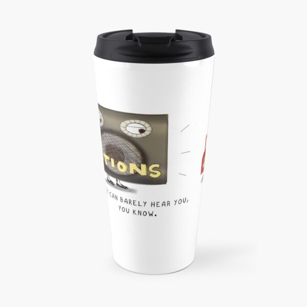 Actions Speak Louder Than Words Travel Mug