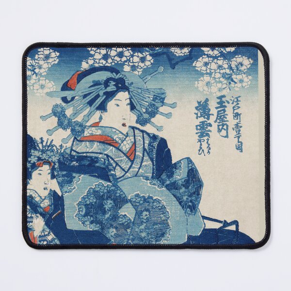 Item preview, Tamaya uchi Usugumo by Utagawa Kuniyoshi (1753-1806) traditional Japanese ukiyo-e style illustration designed and sold by Design Repo.