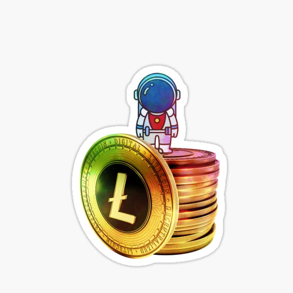 Artikel-Vorschau von Litecoin Kryptomünzen - Astronaut, designt und verkauft von Crypmetal.