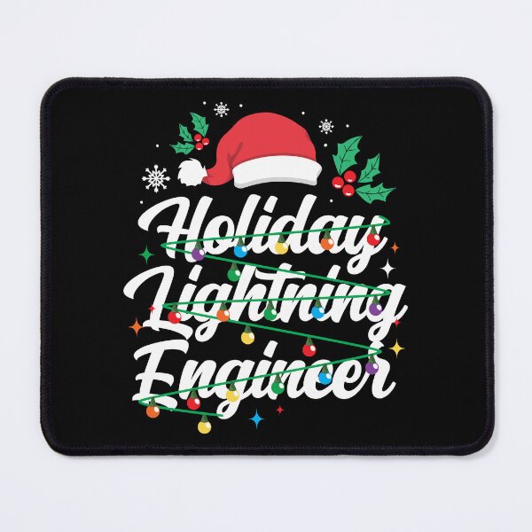 Item preview, Christmas Lightning Engineer Light Technician Gift designed and sold by haselshirt.