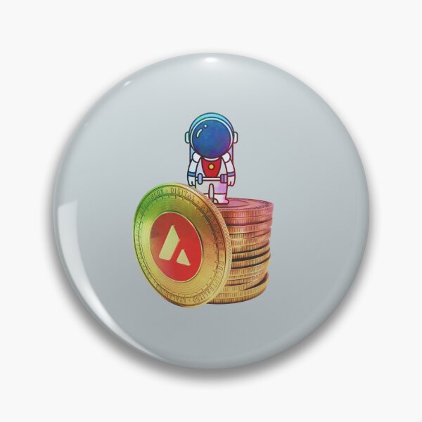 Item preview, Avalanche Crypto coins - astronaut designed and sold by Crypmetal.