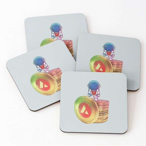 Item preview, Avalanche Crypto coins - astronaut designed and sold by Crypmetal.