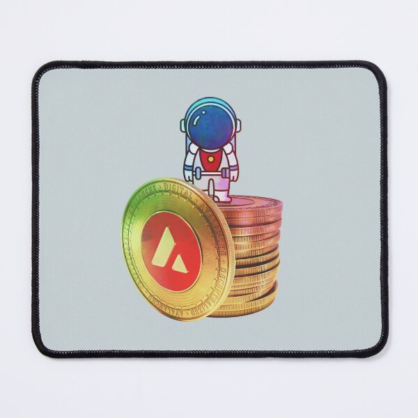 Item preview, Avalanche Crypto coins - astronaut designed and sold by Crypmetal.