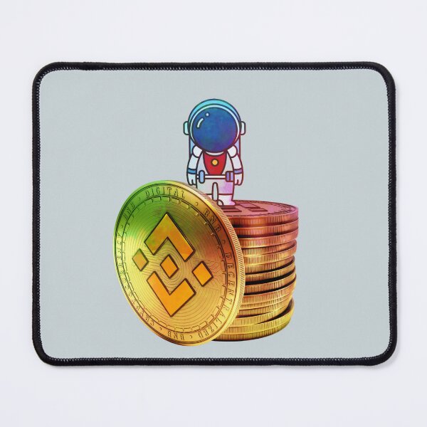 Item preview, Binance Crypto coins - astronaut designed and sold by Crypmetal.