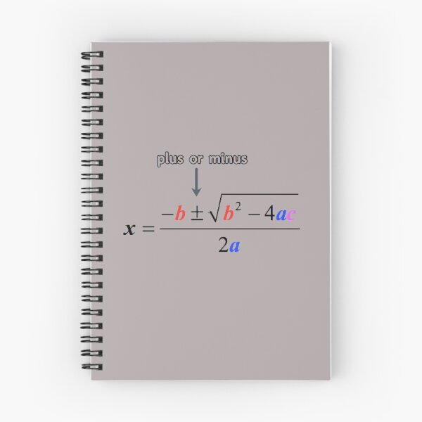 Item preview,  Math Symbols Quadratic Formula mathematics  designed and sold by theaggi.