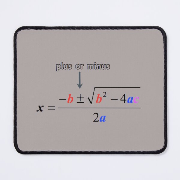 Item preview,  Math Symbols Quadratic Formula mathematics  designed and sold by theaggi.