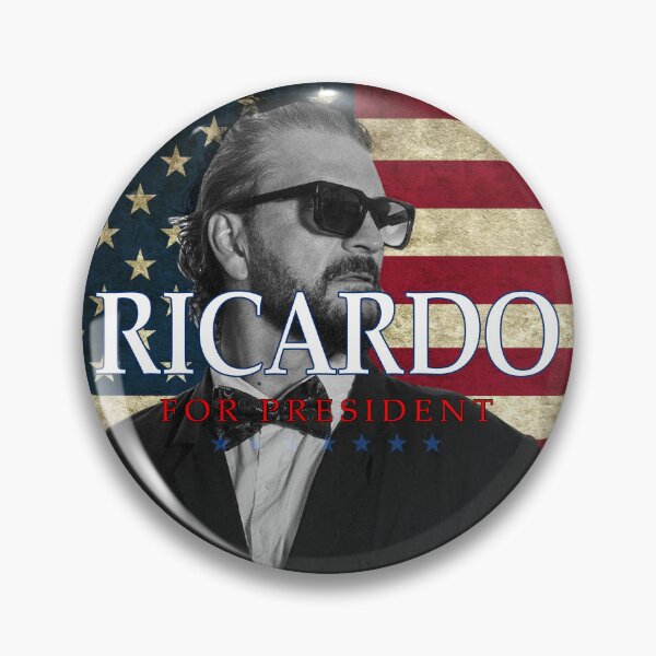 Item preview, Ricardo For President 2024 designed and sold by Leigh-AnnBailey.