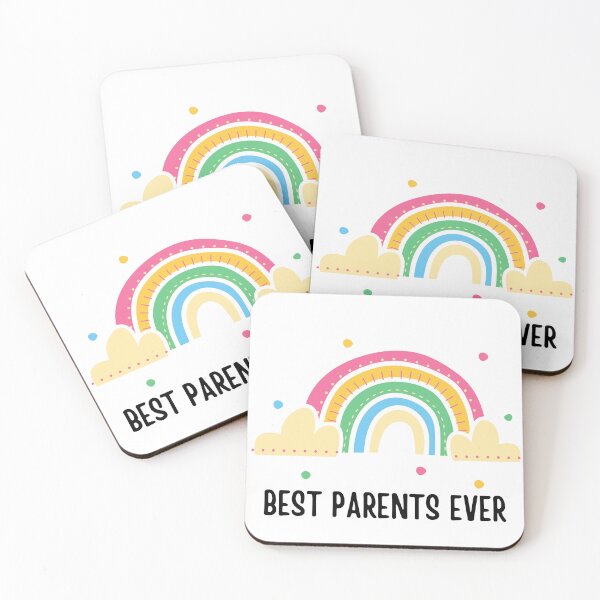 Item preview,  Best Parents Ever Rainbow Global parents day | Best gifts for new parents designed and sold by Yaatra.